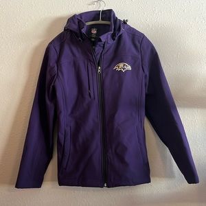 Ravens NFL team apparel. Women’s jacket